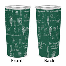 Charger l'image dans la galerie, Tasse de voiture entièrement imprimée en acier inoxydable 304 tasse de voyage avec couvercle personnalisé avec photos motif texte