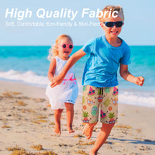 Charger l'image dans la galerie, Pantalon de plage à la mode pour les adolescents (conception en quatre pièces) personnalisée avec votre photo ou texte