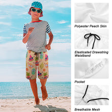 Charger l'image dans la galerie, Pantalon de plage à la mode pour les adolescents (conception en quatre pièces) personnalisée avec votre photo ou texte