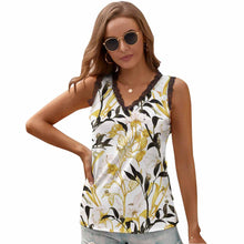 Charger l'image dans la galerie, Tank Top caraco sans manches en col V pour femme NZ112 personnalisé avec photo image logo motif texte