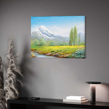 Charger l'image dans la galerie, Photo déco toile murale à suspendre personnalisée avec photo motif texte logo (Version horizontale )