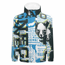 Charger l'image dans la galerie, Impression d’image unique veste courte oversize / grande taiile homme A537 personnalisée avec photo motif logo texte