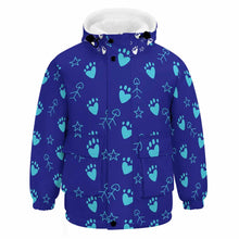 Charger l'image dans la galerie, Impression des multi-images sweat à capuche / veste courte zippé polaire enfant A679 personnalisé avec photo motif logo texte