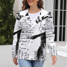 Charger l'image dans la galerie, Impression d’image unique sweat à capuche / veste fine original grande taille femme dodu A541 personnalisé avec photo logo motif texte