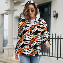 Charger l'image dans la galerie, Impression d’image unique sweat à capuche blouson fine femme personnalisé avec photo logo motif texte