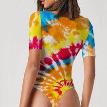 Charger l'image dans la galerie, Body stringbody à manches courtes pour femme personnalisé avec photo texte