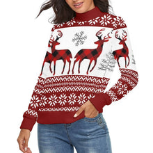 Charger l'image dans la galerie, Pull à col roulé pour femme MY01 personnalisez le design avec vos photos