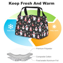Charger l'image dans la galerie, Sac isolant / sac isotherme portable personnalisé avec photo text logo