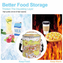 Charger l'image dans la galerie, Sac isotherme de camping A018 personnalisé avec prénom photo texte