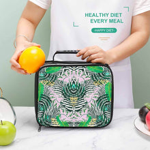 Charger l'image dans la galerie, Sac isotherme repas / sac isolant repas carré personnalisé avec prénom photo texte logo
