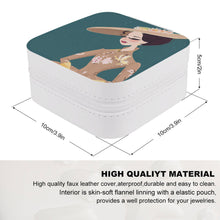 Charger l'image dans la galerie, Boîte à bijoux élégante personnalisée avec photo motif logo texte pour femme fille