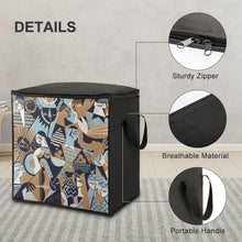 Charger l'image dans la galerie, Sac de rangement pour couette en polyester personnalisé avec photo prénom texte