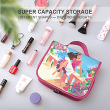 Charger l'image dans la galerie, Trousses de toilette / sac de lavage luxe voyage en toile personnalisé avec photo logo motif texte