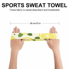 Charger l'image dans la galerie, Impression d'image unique Bandeau de sport anti transpiration pour cheveux personnalisé avec photo motif logo texte