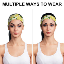 Charger l'image dans la galerie, Impression d'image unique Bandeau de sport anti transpiration pour cheveux personnalisé avec photo motif logo texte