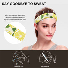 Charger l'image dans la galerie, Impression d'image unique Bandeau de sport anti transpiration pour cheveux personnalisé avec photo motif logo texte