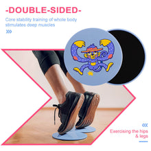 Charger l'image dans la galerie, Plaque coulissante pour Yoga / disques coulissants pour Fitness YD2301002 Personnalisé (bleu)