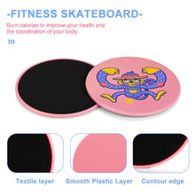 Charger l'image dans la galerie, Plaque coulissante pour Yoga / disques coulissants pour Fitness YD2301003 Personnalisé (rose)