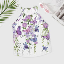 Charger l'image dans la galerie, Femme débardeur d'été Tank Top à col rond YK personnalisé avec photo logo texte motif (conception d'image unique)