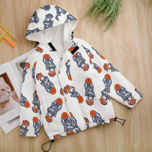 Charger l'image dans la galerie, Impression d’image unique sweat à capuche / veste enfant personnalisé avec photo logo motif texte