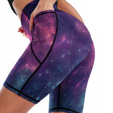 Charger l'image dans la galerie, Legging short de yoga gainant avec doubles poches femme YJ008 personnalisé avec photo texte motif logo (impression d'image unique)