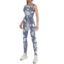 Charger l'image dans la galerie, Combinaison de yoga body une pièce salopette femme fluide décontractée XG001 personnalisé avec image logo motif texte
