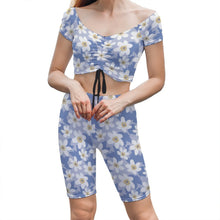 Charger l'image dans la galerie, Ensemble de yoga/haut leggings de yoga sport Femme Y03 impression personnalisé avec image logo motif texte