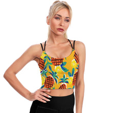 Charger l'image dans la galerie, Haut de yoga / soutien-gorge de sport sexy élégant femme YJ005 personnalisé avec photo logo texte motif (impression d'image unique)