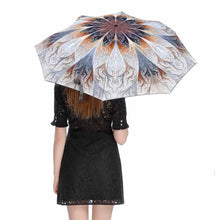 Charger l'image dans la galerie, Parapluie de poche parapluie automatique à 3 volets ZYS03-8K impression extérieure/vinyle à l'intérieur personnalisée avec photos logos