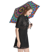 Charger l'image dans la galerie, Mini parapluie 5 volets ZYS04-6K avec 5 segments impression l'intérieur design personnalisé avec logos photos