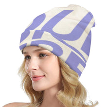 Charger l'image dans la galerie, Bonnet en tricot pour femme homme personnalisé avec photo prénom logo (conception une image)