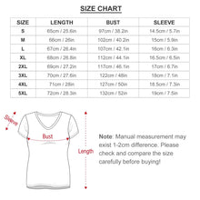 Charger l'image dans la galerie, Impression des multi-images T-shirt manche courte en col V grande taille femme VT personnalisé avec image logo texte motif
