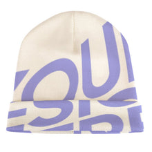 Charger l'image dans la galerie, Bonnet en tricot pour femme homme personnalisé avec photo prénom logo (conception une image)