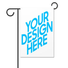 Charger l'image dans la galerie, Drapeau de jardin/cour décoratif design unique JJ0518000 impression personnalisé avec motif photo texte logo