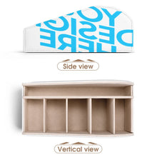 Charger l'image dans la galerie, Boîte de rangement télécommandée / papeterie d'organisateur de bureau multifonctions personnalisée avec photo motif logo texte