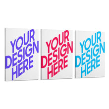 Charger l'image dans la galerie, Peinture suspendue Version verticale 2:3 GY0903214 Personnalisé (Différentes images de conception des trois panneaux)