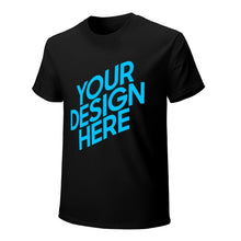 Charger l'image dans la galerie, T-shirt tee shirt à manches courtes coton homme grande taille imprimé sur le devant personnalisé avec photo logo motif texte