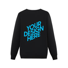 Charger l'image dans la galerie, Sweat shirt pull personnalisé femme avec photo texte (impression sur le dos)