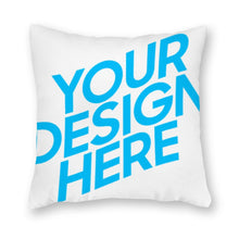 Charger l'image dans la galerie, Taies d'oreiller / Housses de coussin en toile (impression recto-verso) personnalisée avec image logo motif texte