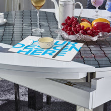 Charger l'image dans la galerie, Set de table en toile lot de 6 personnalisé avec photo texte prénom