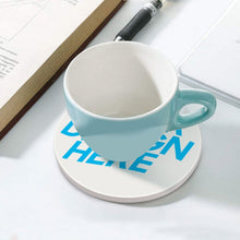 Charger l'image dans la galerie, Tapis de tasse rond en céramique JJ0520029 impression personnalisé avec photo logo motif texte