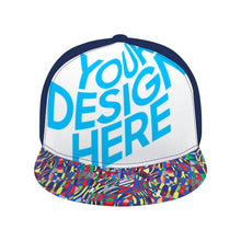 Charger l'image dans la galerie, Casquette/Chapeau de baseball plate en caoutchouc de couleur Adulte Ados FS0809011 impression personnalisé avec photo logo texte motif