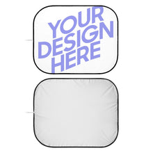 Charger l'image dans la galerie, Pare-soleil de Voiture Pliable en Verre de Pare-brise (Une Paire) QC1104037 Personnalisé avec Texte Photo Image Logo