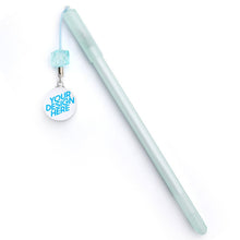 Charger l'image dans la galerie, Stylo Gel Roller personnalisés avec une décoration pendentif