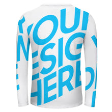 Charger l'image dans la galerie, T-shirt à manches longues Homme EL Cool personnalisé avec photo logo texte motif (impression d'image unique)