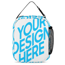 Charger l'image dans la galerie, Sac à lunch isotherme / Sac repas Isotherme personnalisé avec photo motif texte (conception avec une image)