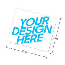 Charger l'image dans la galerie, Tapis de souris carré design en ligne personnalisé avec photo logo texte motif