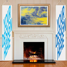 Charger l'image dans la galerie, Peinture suspendue de symétrie en armure toile GY0903159 Personnalisé avec texte