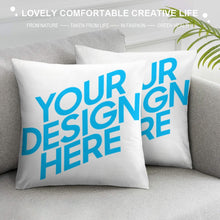 Charger l'image dans la galerie, Taies d'oreiller / Housses de coussin en velours personnalisée avec photo logo motif texte
