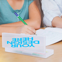 Charger l'image dans la galerie, Trousse / plumier en plastique transparent BG1613000 impression personnalisé avec photo logo motif texte